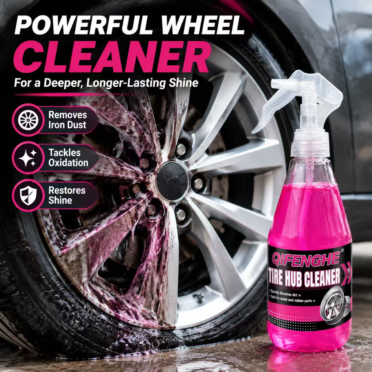 강력한 휠 클리너 스프레이로 브레이크 먼지와 철분 입자 - Wheel Cleaner Alloy 리뷰 및 가격